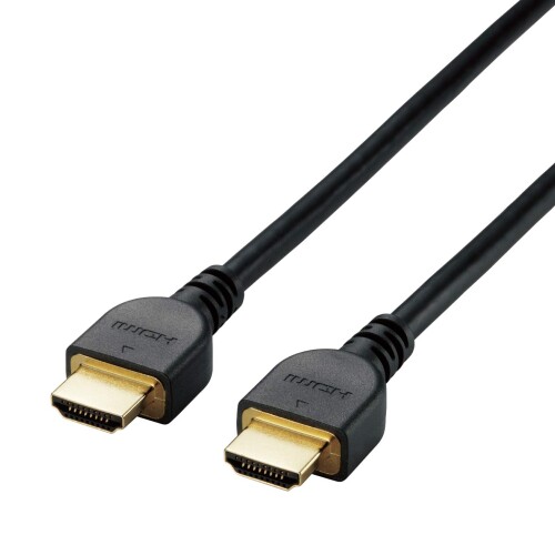 エレコム HDMI ケーブル 2m 4K × 2K対応 ブラック DH-HD14E20/RS