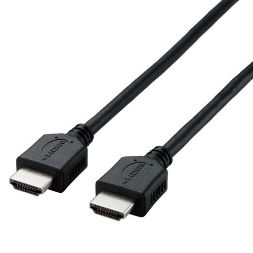 エレコム HDMI ケーブル 2m 4K × 2K対応 ブラック DH-HD14EL20/RS