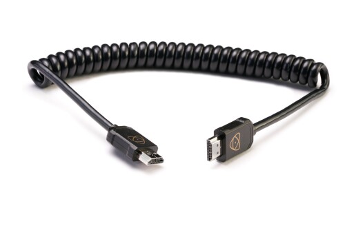 ATOMOS ATOMFLEX PRO HDMI COILED CABLE (Full to Full 40cm) HDMI2.0対応ケーブル ATOM4K60C6