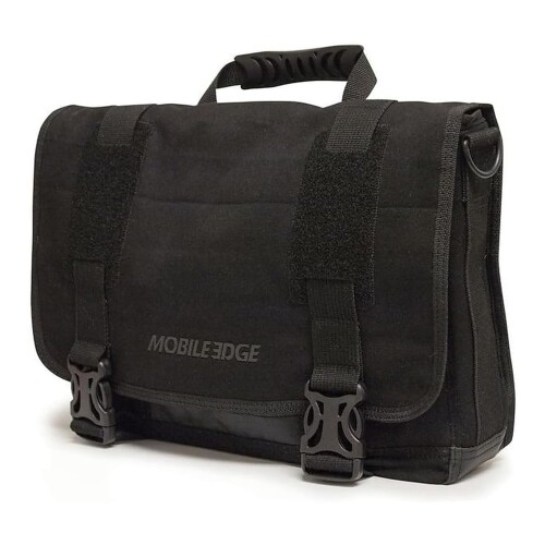 Mobile Edge Mobile Edge - ウルトラブック Eco-Friendly メッセンジャーバック バッグ - 14"/15" Mac - ブラック MEUME1