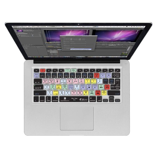 KB Covers Premiere Pro QWERTYキーボードカバー MacBook Air/Pro用 18215