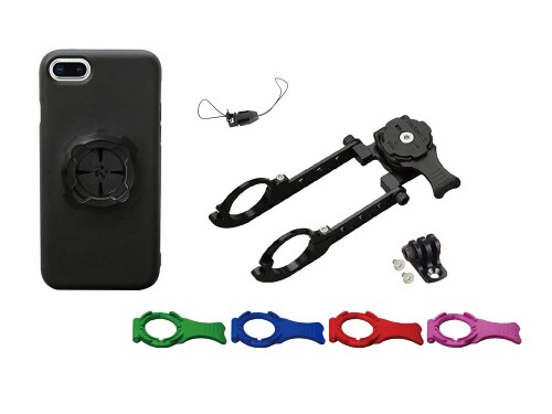 (REC MOUNT+ / レックマウントプラス) Cycle マウント キット iPhone 6/6S/7/8 PLUS 用(R+Cycle1-iPC3)(ナローマウント+専用ケース)