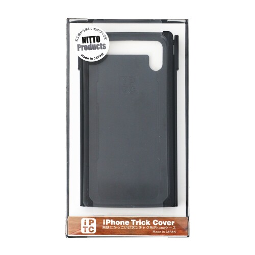 ニットー(NITTO) Trick Cover for iPhoneX スタンド機能 カードホルダー IPTC019BK