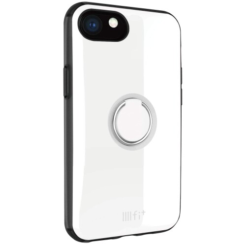 グルマンディーズ IIIIfit (ring) iPhone8/7/6s/6(4.7インチ)対応ケース ホワイト IFT-53WH