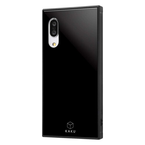 イングレム AQUOS sense3 / AQUOS sense3 lite/AQUOS sense3 basic/Android One S7 ケース 耐衝撃 カバー KAKU ブラック