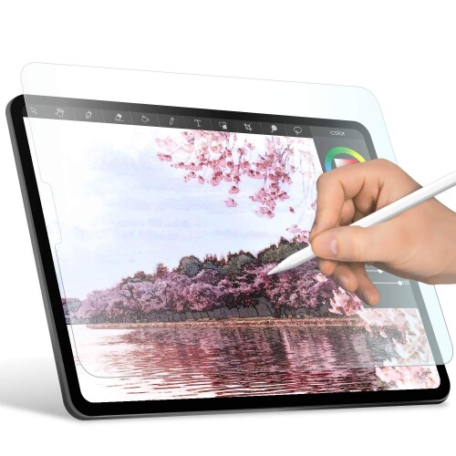 エレコム iPad Pro 11 第4/3/2/1世代 (2022/2021/2020/2018年) iPad Air 第5/4世代 (2022/2020年) 保護フィルム 紙のような書き心地 ペーパーテクスチャ 上質紙タイプ 反射防止 TB-A20MFLAPL