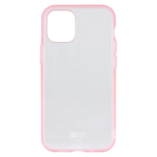 グルマンディーズ IIIIfit(clear) iPhone12 mini(5.4インチ)対応ケース ピンク IFT-72PK