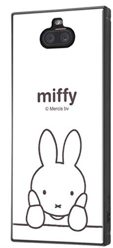 イングレム Xperia 8 / Xperia 8 Lite ケース 耐衝撃 カバー KAKU ミッフィー miffy thinking_1