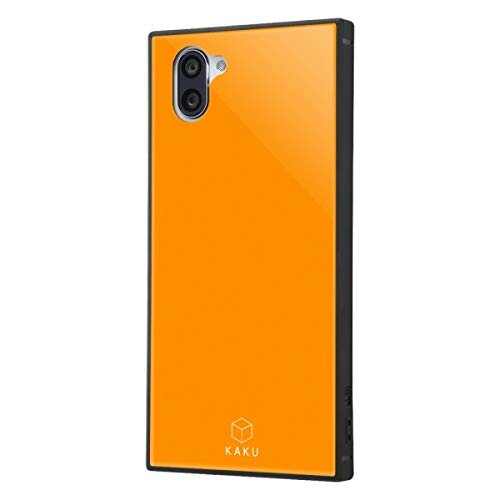 イングレム AQUOS R3 ケース 耐衝撃 カバー KAKU オレンジ