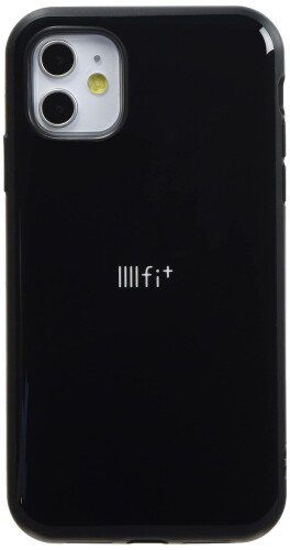 グルマンディーズ IIIIfit iPhone11/XR(6.1インチ)対応ケース ブラック IFT-45BK