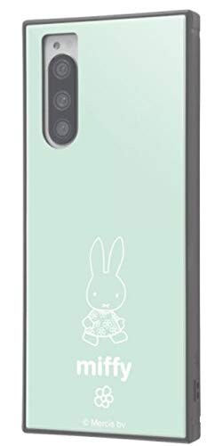 イングレム Xperia 5 ケース 耐衝撃 カバー KAKU ミッフィー miffy 花