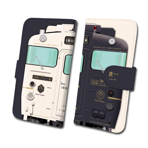 ダイビ(Daibi) キハ47 指宿のたまて箱 鉄道スマホケース No.80 iPhoneSE/iPhone8/iPhone7/iPhone6s/iPhone6tc-t-080-7 白/黒