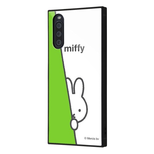 イングレム Xperia 10 III、Xperia 10 III Lite ケース 耐衝撃 カバー KAKU ミッフィー miffy かくれんぼ