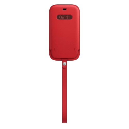 iPhone 12 | 12 Pro Leather Sleeve with MagSafe - (PRODUCT)RED