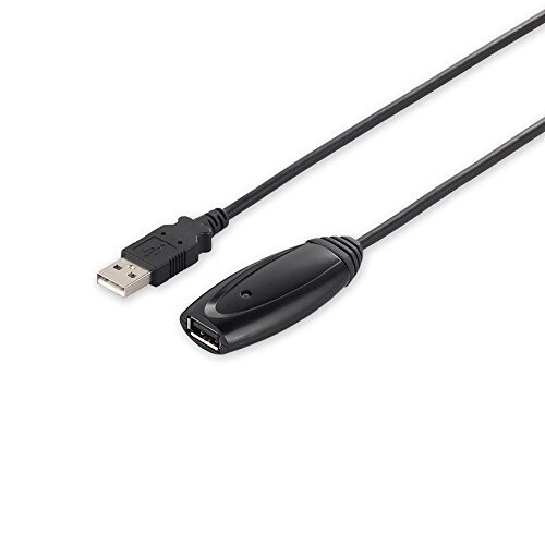 バッファロー BUFFALO USB2.0リピーターケーブル (A to A) 5.0m ブラック BSUAAR250BK