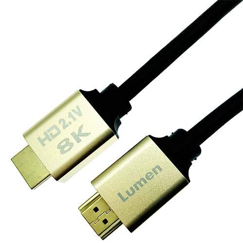 Lumen 伝送速度48Gbps ウルトラハイスピード HDMI Ver2.1 ケーブル8K 60p 7680x4320 カテゴリー３ LDC-8KHDMI20