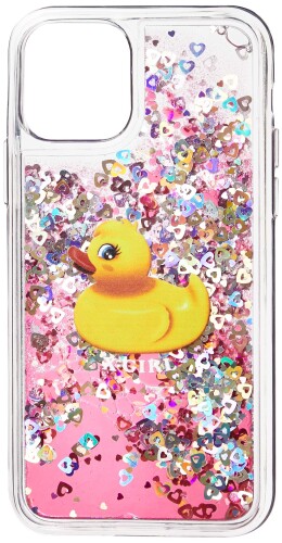 (エックスガール) 小物 SWIMMING DUCK MOBILE CASE for iPhone 11 Pro 105211054035 ピンク