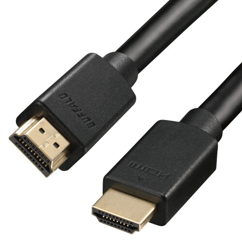 バッファロー HDMI ウルトラハイスピード 5m 8K / 4K / フルHD eARC VRR 対応 Nintendo Switch / PS5 / PS4 対応 BSHDUN50BK/N