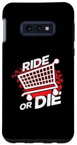 Galaxy S10e Funny Ride ショッピング トロリーまたはダイ | ショッピングカート スマホケース