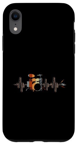 iPhone XR Drum Heartbeat 電気ケーブル 楽器 スマホケース