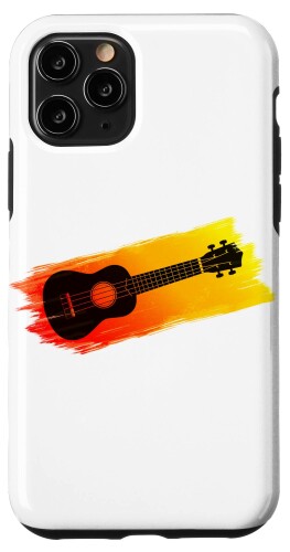 iPhone 11 Pro ウクレレ/ウケバンド「チームウケ」ミュージシャン。Love Ukulele for "Team Ukulele" スマホケース