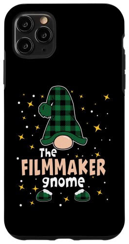 iPhone 11 Pro Max The Film Maker ノーム マッチング ファミリー クリスマス パジャマ グループ スマホケース