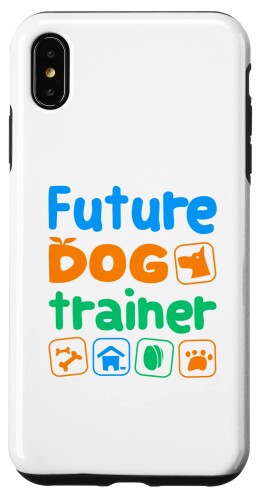 iPhone XS Max Future Dog Trainer ペット愛好家 犬 トレーニング 動物愛好家 犬 スマホケース