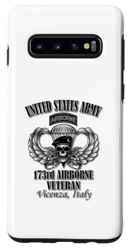 Galaxy S10 173rd Airborne Brigade Combat Team - ベテラン スマホケース