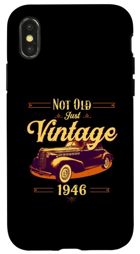 iPhone X/XS Not Old Just Vintage Birthday Bday 誕生日 誕生日 誕生日パーティー スマホケース