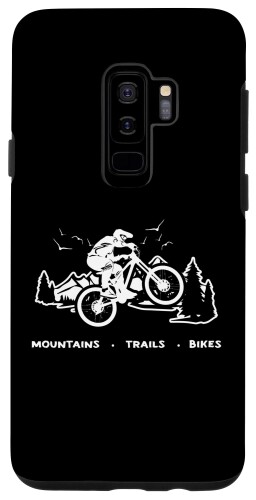 Galaxy S9+ Mountainbike MTB ダウンヒル 自転車 サイクリングバイク スマホケース