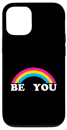 iPhone 12/12 Pro Be You LGBTQ プライドフラッグ パンプライド レインボー スマホケース