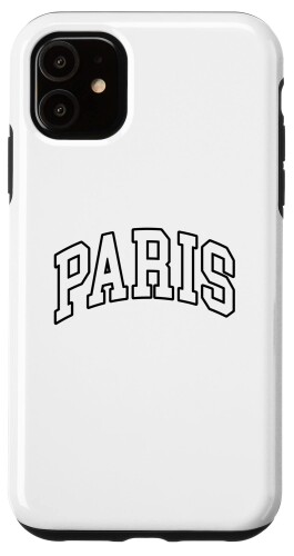 iPhone 11 Paris - France - Throwback Sporty Design - Classic スマホケース