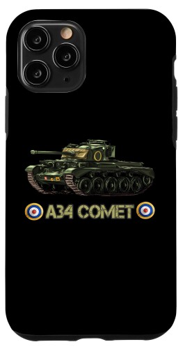 iPhone 11 Pro 第二次世界大戦 イギリス陸軍戦車 コメット スマホケース