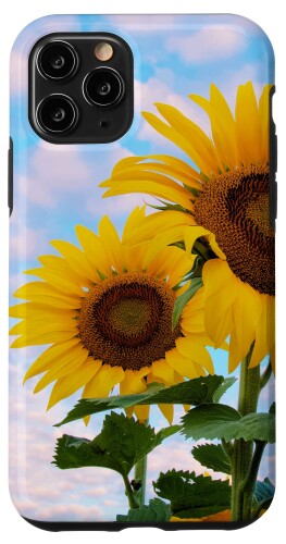 iPhone 11 Pro ひまわり畑の花 スマホケース