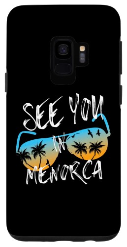 Galaxy S9 See You In Menorca スペイン サンセット バレアニック諸島 サングラス スマホケース