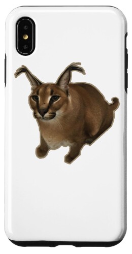 iPhone XS Max Big Floppa Meme Cat スマホケース