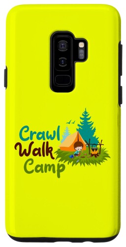 Galaxy S9+ Crawl Walk Camp 子供用 男の子&女の子 スマホケース