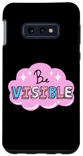 Galaxy S10e Be Visible Transgender Pride スマホケース