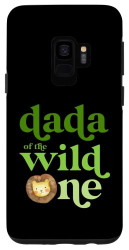 Galaxy S9 Dada of the Wild One 動物園 誕生日 ジャングル サファリ 動物 お父さん スマホケース