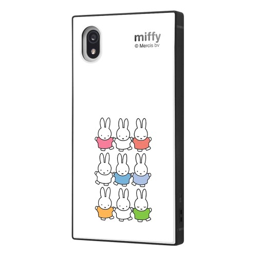 イングレム Xperia Ace III ケース 耐衝撃 カバー KAKU ミッフィー miffy 集合