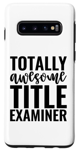 Galaxy S10 Totally Awesome Title Examiner Funny Job スマホケース