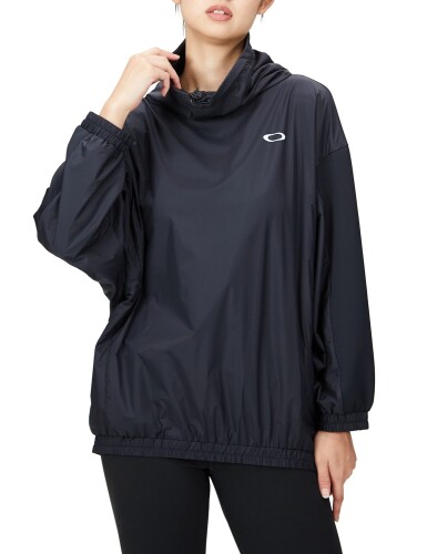 (オークリー) Pullover RADIANT HYBRID STAND PULLOVER 4.0 レディース FOA500365 BLACKOUT Small