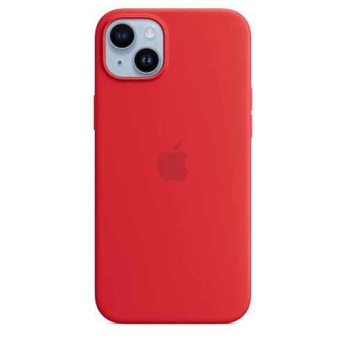 Apple MagSafe対応iPhone 14 Plusシリコーンケース - (PRODUCT)RED ???????