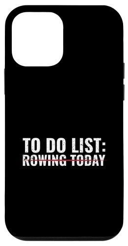 iPhone 12 mini To Do List Rowing Today Rowing Club ウォータースポーツ カヤック スマホケース