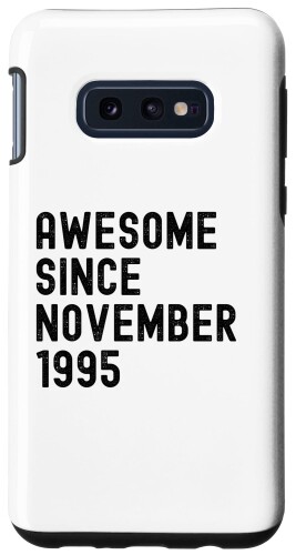 Galaxy S10e Awesome Since 1995 1995 Born in 1995 Vintage Birthday スマホケース