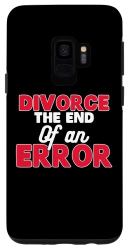 Galaxy S9 Divorce End Of Error Divorced 面白い ディボルス パーティー メンズ レディース スマホケース