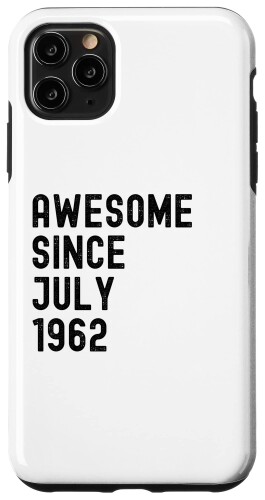 iPhone 11 Pro Max Awesome Since 1962 1962年生まれのビンテージバースデー。 スマホケース