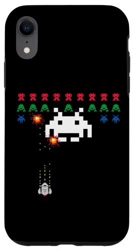 iPhone XR Funny 80s Retro 8bit Vintage Video Game for Geek and Gamer スマホケース