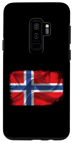 Galaxy S9+ ノルウェー国旗 ノルウェー オスロ ヨーロッパ バイキング スキー クローネ フロード スマホケース