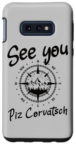 Galaxy S10e See You In Piz Corvatsch スイス ハイキング バケーション スキー スマホケース